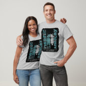 Inside My Head Android Street Art Tech Grafikdesig T-Shirt (Unisex)