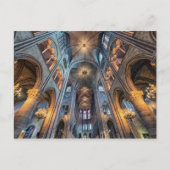 Inside Notre-Dame Postkarte (Vorderseite)
