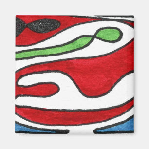 "Inside Out" - Abstraktes Kunstmagazin Magnet