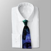 Inside Out Korallen Abstrakte Krawatte (Gebunden)