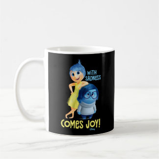 Inside out mit Traurigkeit kommt Freude Kaffeetasse