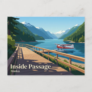Inside Passage USA Postkarte