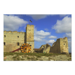Inside Rakvere Castle, Rakvere, Estland Fotodruck