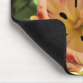 Inside Red & White Tulip Mousepad (Ecke)
