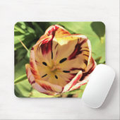 Inside Red & White Tulip Mousepad (Mit Mouse)