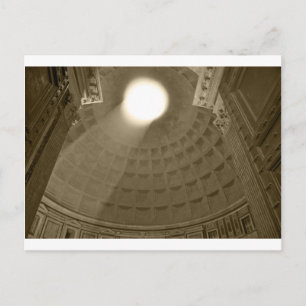 Inside the Pantheon, Rom Postkarte