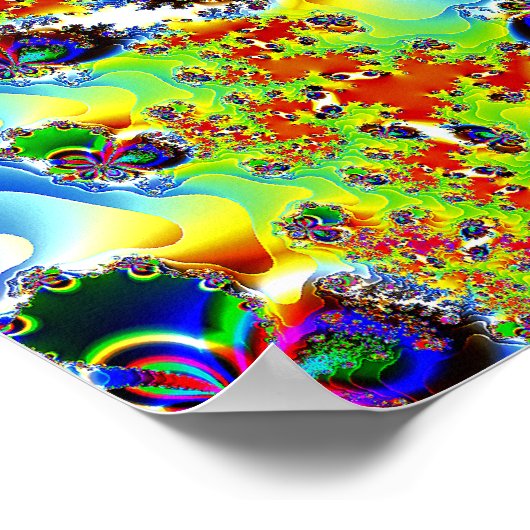 'Inside the Singularity' Poster (Ecke)