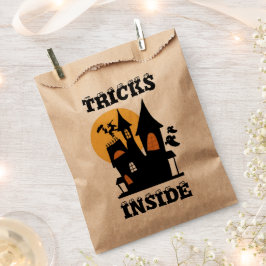 Inside Tricks | Custom Halloween Candy Favor Bags Geschenktütchen
