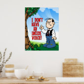 Inside Voice Poster (Küche)