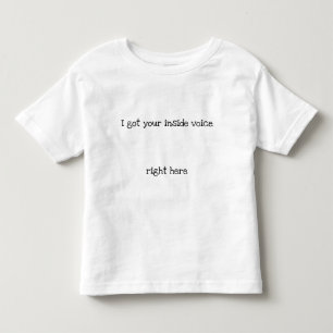 Inside Voice T Kleinkind T-shirt