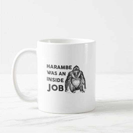 Insider-Job Harambe Kaffeetasse (Links)