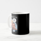 Insider Trading Trump - Funny Kaffeetasse (Vorderseite Links)