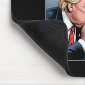 Insider Trading Trump - Funny Mousepad (Ecke)