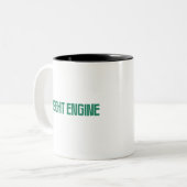 Insight Engine | Datenermittlung & Intelligenz Zweifarbige Tasse (Vorderseite Links)