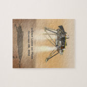 InSight Landing auf Mars Puzzle (Horizontal)