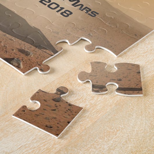 InSight Landing auf Mars Puzzle (Seite)