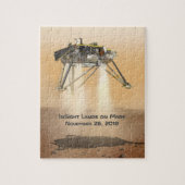 InSight Landing auf Mars Puzzle (Vertikal)