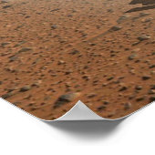 InSight Landing on Mars Poster (Ecke)