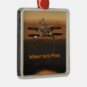 InSight Mars Lander Mission Ornament Aus Metall (Rechts)