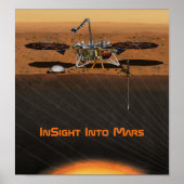 InSight Mars Lander Mission Poster (Vorne)