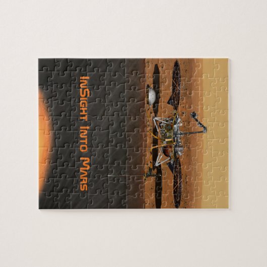 InSight Mars Lander Mission Puzzle (Horizontal)