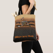 InSight Mars Lander Mission Tasche (Von Nahem)