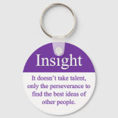 Insight-Schlüsselanhänger Schlüsselanhänger (Vorderseite)