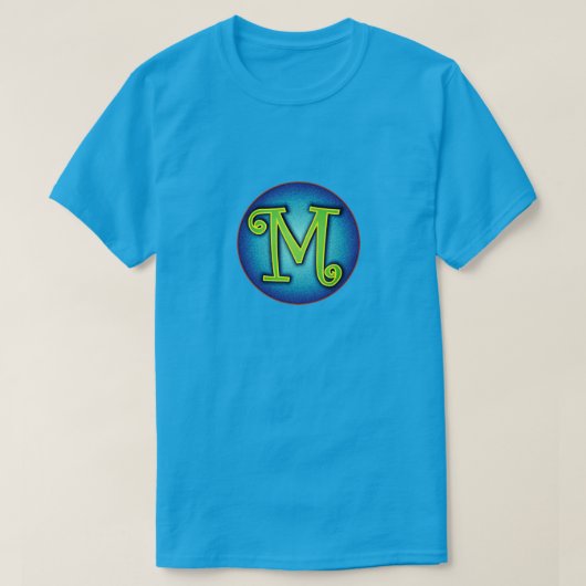 Insigna Super Hero "M" T-Shirt (Design vorne)