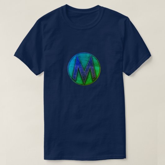Insigna Super Hero "M" T-Shirt (Design vorne)