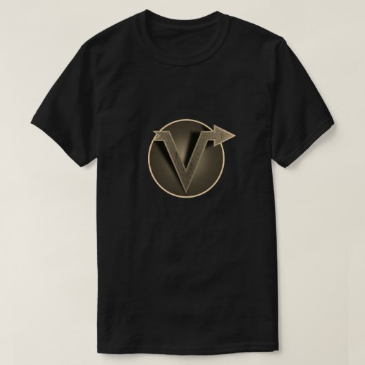 Insigna Super Hero "V" T-Shirt (Design vorne)