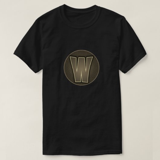 Insigna Super Hero "W" T-Shirt (Design vorne)
