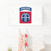 Insignia Military Veteran der 82. Im Flugzeug Abte Banner (Insitu)