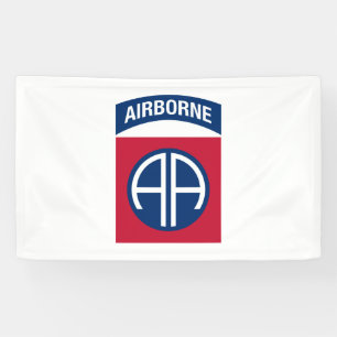 Insignia Military Veteran der 82. Im Flugzeug Abte Banner
