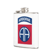 Insignia Military Veteran der 82. Im Flugzeug Abte Flachmann (Links)