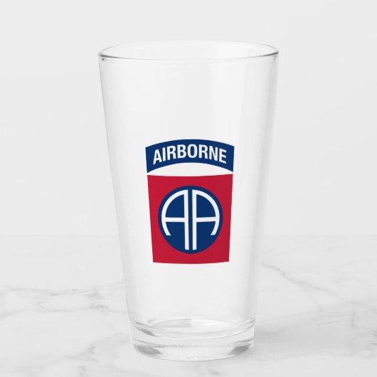 Insignia Military Veteran der 82. Im Flugzeug Abte Glas (Vorderseite)