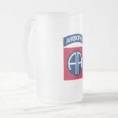 Insignia Military Veteran der 82. Im Flugzeug Abte Mattglas Bierglas (Vorderseite Links)