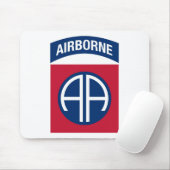 Insignia Military Veteran der 82. Im Flugzeug Abte Mousepad (Mit Mouse)