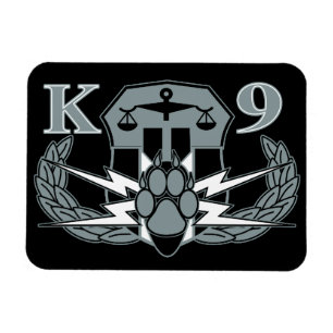 Insigniemagnet der Sprengstoff-Entdeckungs-K-9 Magnet