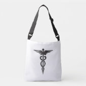Insignien Caduceus Tragetaschen Mit Langen Trägern (Vorderseite)