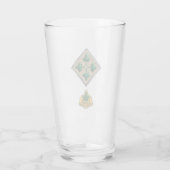 Insignien der 4. Infanterieabteilung Glas (Rückseite)