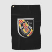 Insignien der 5. Gruppe der Spezialeinheiten (Im F Golfhandtuch (Vorderseite)
