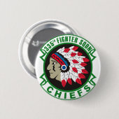 Insignien der Armee 335. Kampfsquadron Button (Vorne & Hinten)