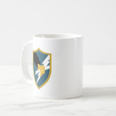 Insignien der Armee-Sicherheitsbehörde Kaffeetasse (Vorderseite Links)