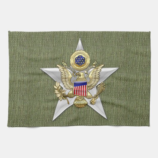 Insignien der Generalstabsverzweigung Geschirrtuch (Horizontal)