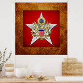 Insignien der Generalstabsverzweigung Poster (Küche)