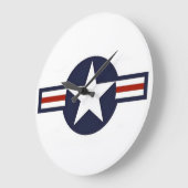 Insignien der Luftwaffe des Zweiten Weltkriegs Große Wanduhr (Winkel)