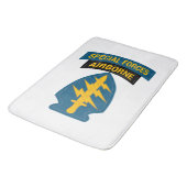 Insignien der Spezialkräfte Im Flugzeug Badematte (Schrägansicht)