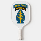 Insignien der Spezialkräfte Im Flugzeug Pickleball Schläger (Rückseite)