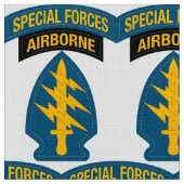 Insignien der Spezialkräfte Im Flugzeug Stoff (Nahaufnahme)