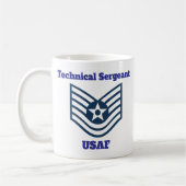 Insignien des technischen Supports der USAF Tasse (Links)